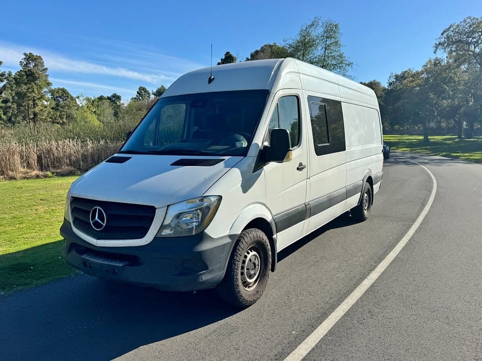 2014 Mercedes Sprinter 2500 High Roof Extended (170" WB) Partial Camping Convert 237K Miles